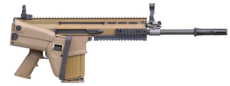    Belgium 'FN SCAR-H' (1999 - ??)7.62x51mm FN SCAR-H MK17 LB (Long Barrel) FOLDED BUTTSTOCK