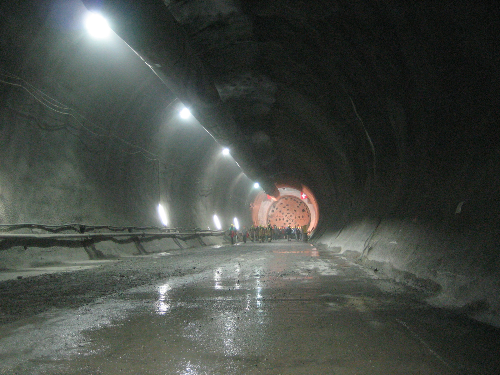  Mountain Tunnel under construction - Europe 