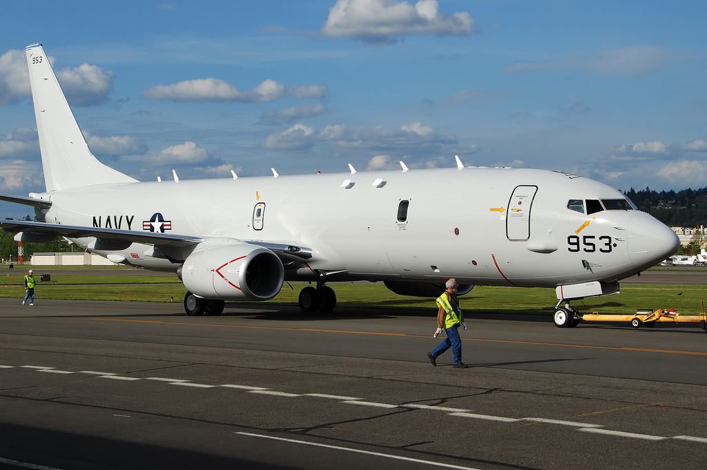 BOEING has sold the Indian Navy 12 'Poseidon P8I'; with an option to sell 12 more. BOEINGS P-8I Poseidon, (LRMR) Long Range Maritime Reconnaissance aicraft, is a derivative of B737-800 series. This is the most advanced Anti-submarine aircraft being developed with latest Active Electronic Steered Array (AESA) radar & electronic warfare systems aboard. This aircraft is a feather in the cap for the Indian Navy !!  