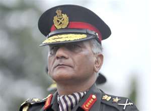 Former Indian Army Generals: General General Vijay Kumar Singh (2009 - 2012)