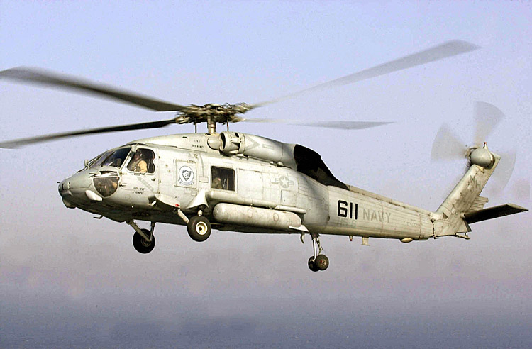          Sikorsky's SH60 SeaHawk medium Lift helicopter
Sikorsky's SH60 SEAHAWK multi-mission medium lift copter is a good contender for the Indian Navy; which is trying to acquire new modern helicopters, to replace old vintage ones 
