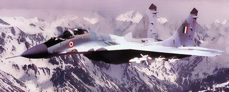 Mig29_on patrol_in_the_Himalayas