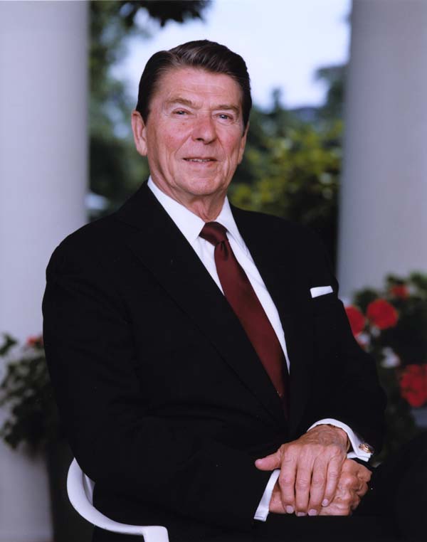 Former Late President Ronald Reagan