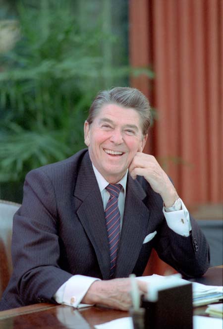Former Late President Ronald Reagan 