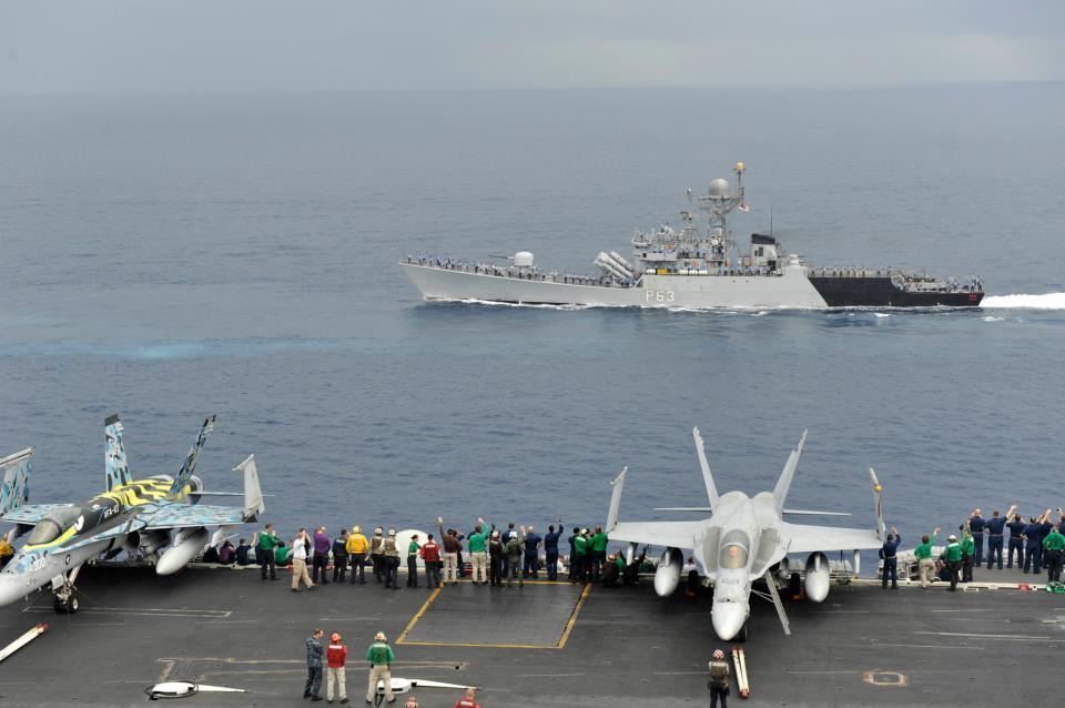 INS Kulish from USS Carl Vinson - Indo_US_Naval_Exercise_MALABAR_2012_Indian_Ocean 