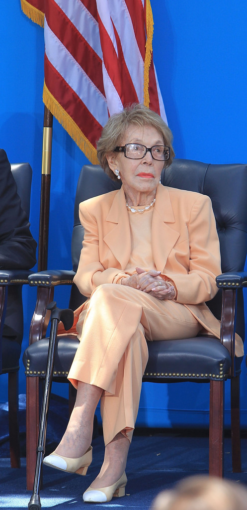 Former First Lady Nancy_Reagan 