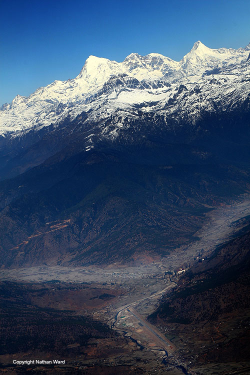 Bhutan Himalayas (Kingdom-of-BHUTAN_Northward)_India-China_Border_(North-Eastern-Frontier-Agency)NEFA