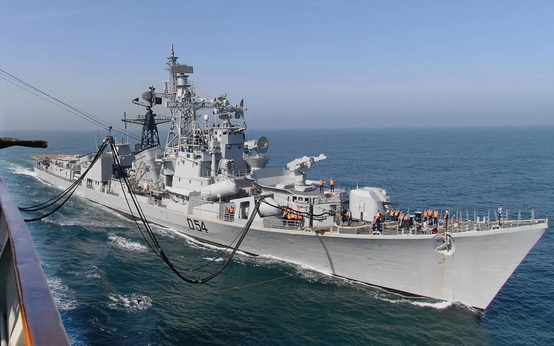 INS_Ranvir_(KASHIN_CLASS)_GUIDED_MISSILE_DESTROYER_Indra2_2005