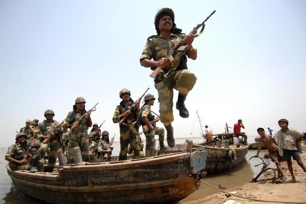 Indian 'Border Security Force' Police personel