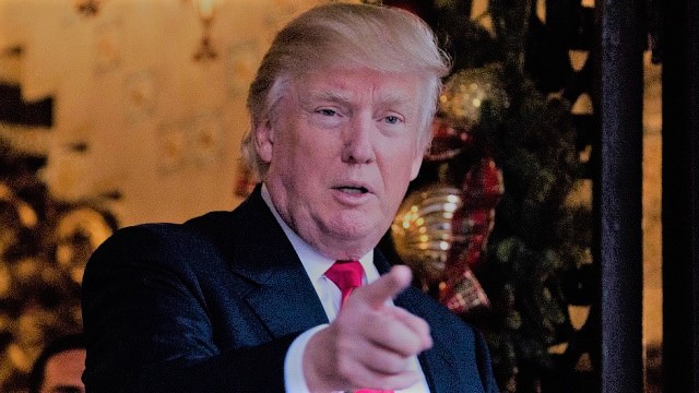 President elect Mr Donald Trump