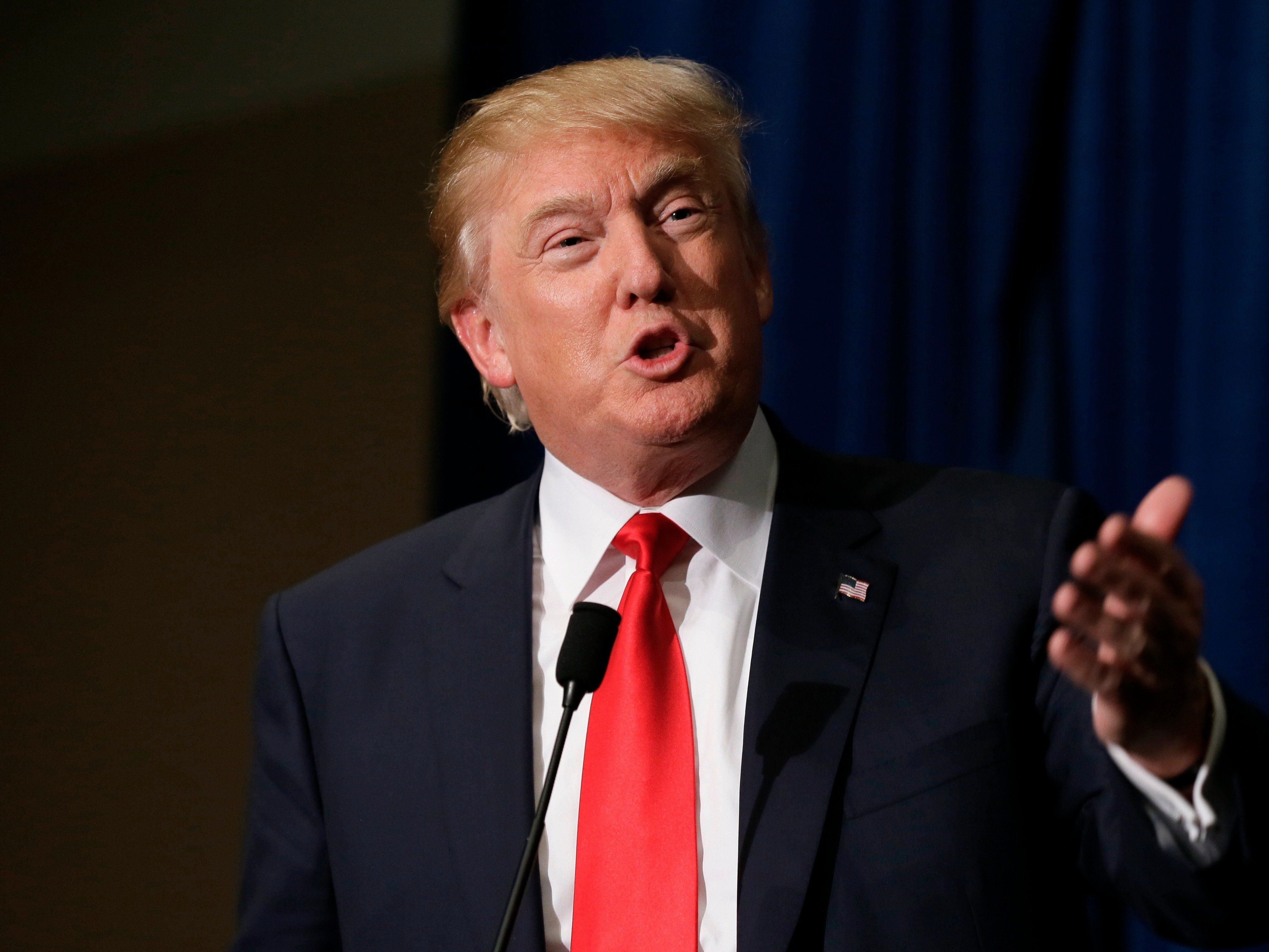 President elect Mr Donald Trump