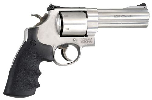               .44Caliber (10.9mm)
S&W 44Caliber Magnum Revolver; 4 inch Barrel; (US). India should definitely acquire a license to manufacture in large quantities a .44Caliber Magnum REVOLVER; of higher caliber than the 9MM