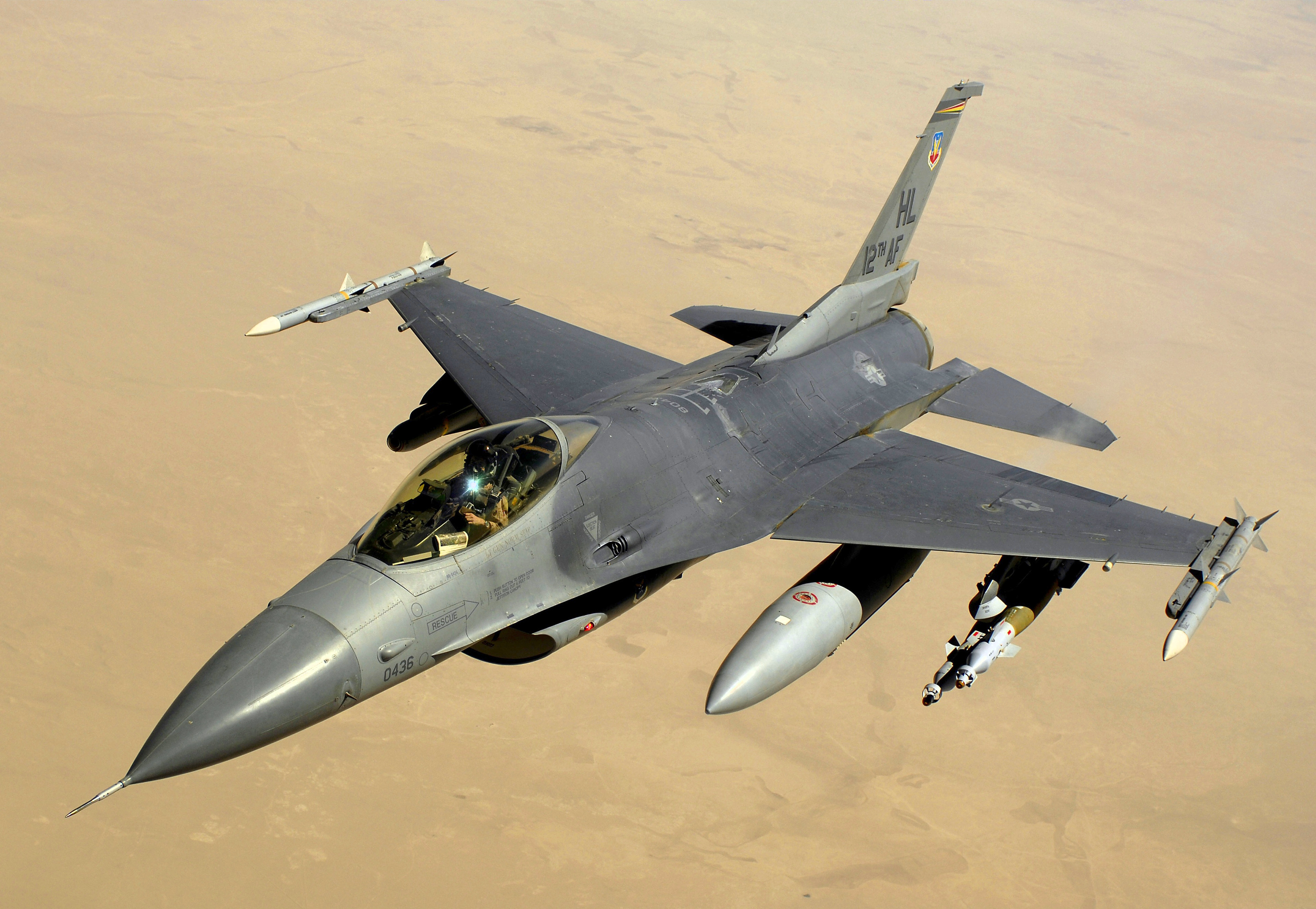Lockheeds F-16C Block 30 'Fighting Falcon'