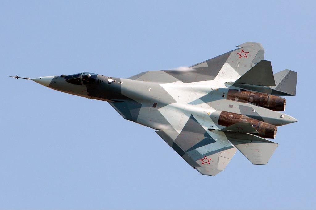             Sukhoi PAK FA Stealth Multirole Fighter
It is a fifth-generation jet fighter being developed by Sukhoi OKB for the Russian Air Force. The current prototype is Sukhoi's T-50. The PAK FA when fully developed is intended to replace the MiG-29 Fulcrum and Su-27 Flanker in the Russian inventory and serve as the basis of the Sukhoi/HAL FGFA project being developed with India. A fifth generation jet fighter, it is designed to directly compete with Lockheed Martin's F-22 Raptor and F-35 Lightning II.