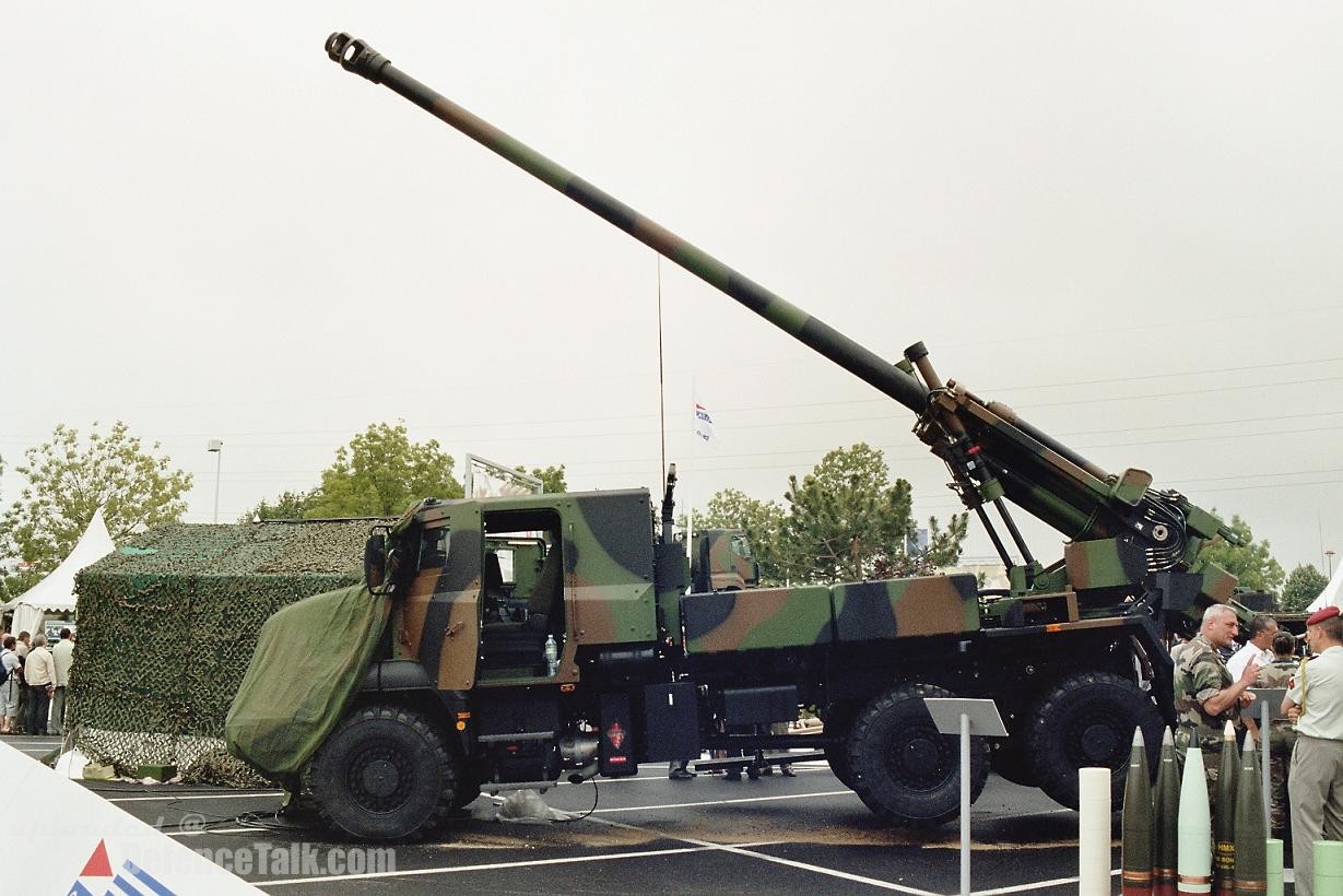 The French CAESAR� 155mm SPG