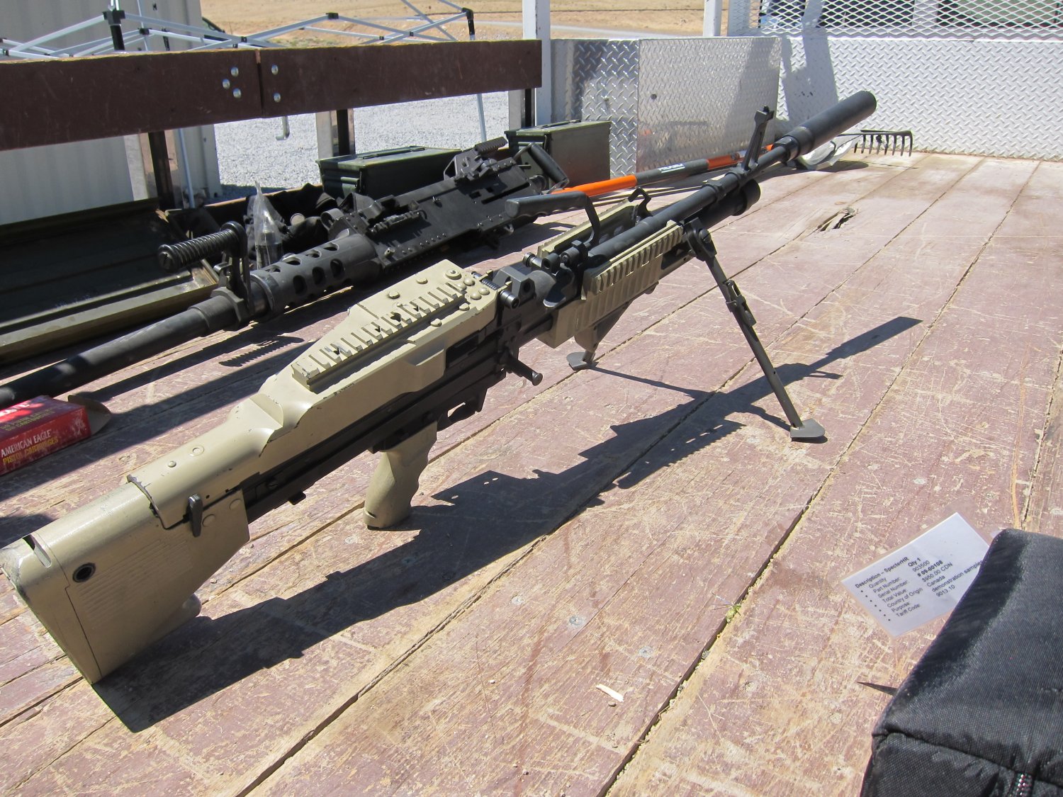  M240 .30Caliber (7.62mm) MMG 