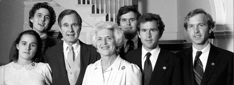 The Bush Family ( Old Portrait )