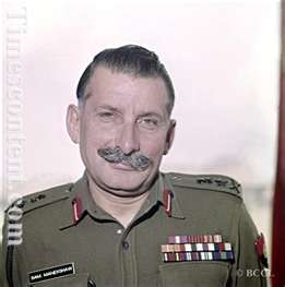 Field Marshal Sam Bahudur Manekshaw (1969 - 1973);