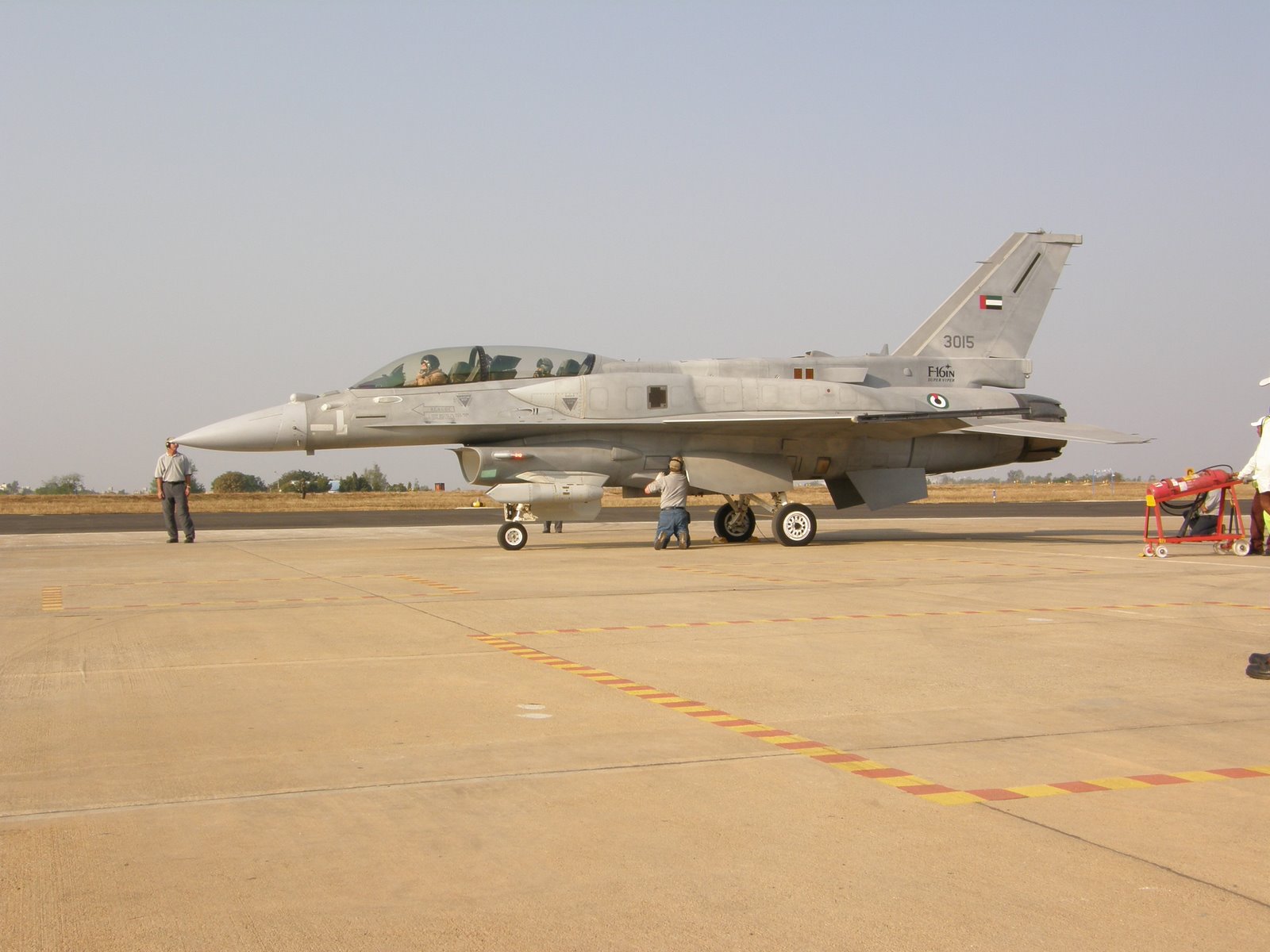            'Super Viper' F16IN (India)
Lockheed-Martin's 'Super Viper' F16IN (F16 India For Export) at Jaisalmer Airbase during field-trials in April 2009