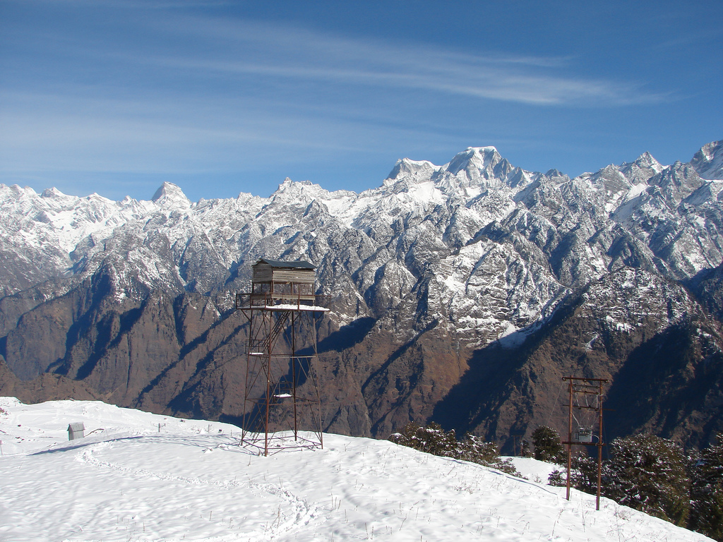 Mount 'Nanda Devi',  25643 ft; Garhwal Himalayas, INDIA;