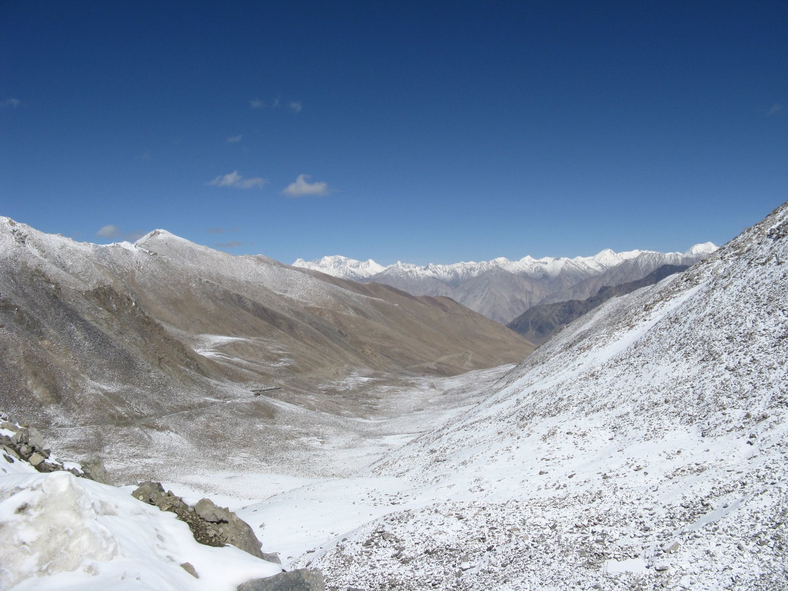 Mount 'Saser Kangri',(to the far-right) 25172 feet; 14th highest mountain; 'Karakorum Range', INDIA