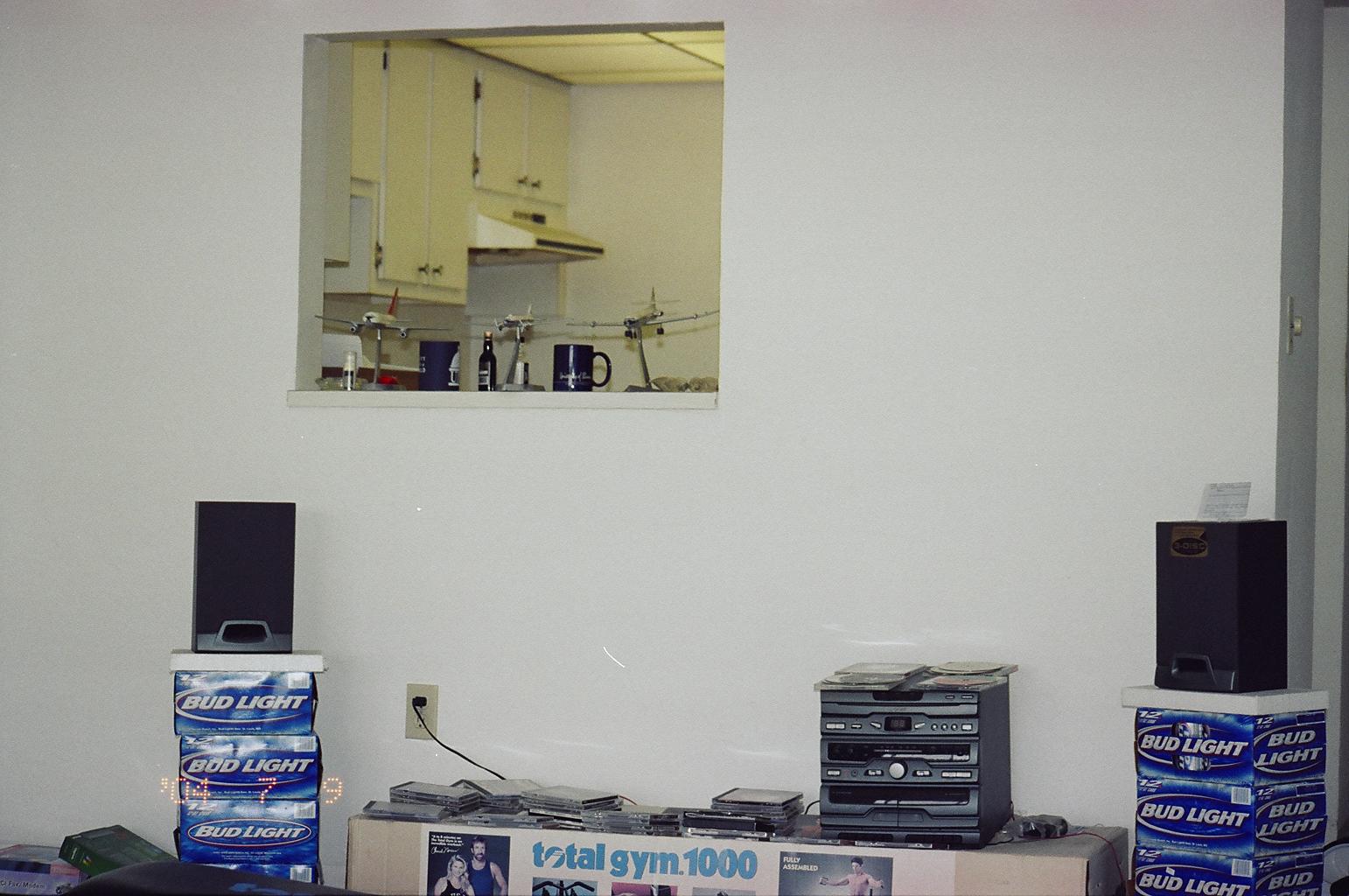 My apartment in Miami, when I moved in December 1997