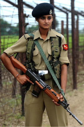 Indian 'Border Security Force' Police personel