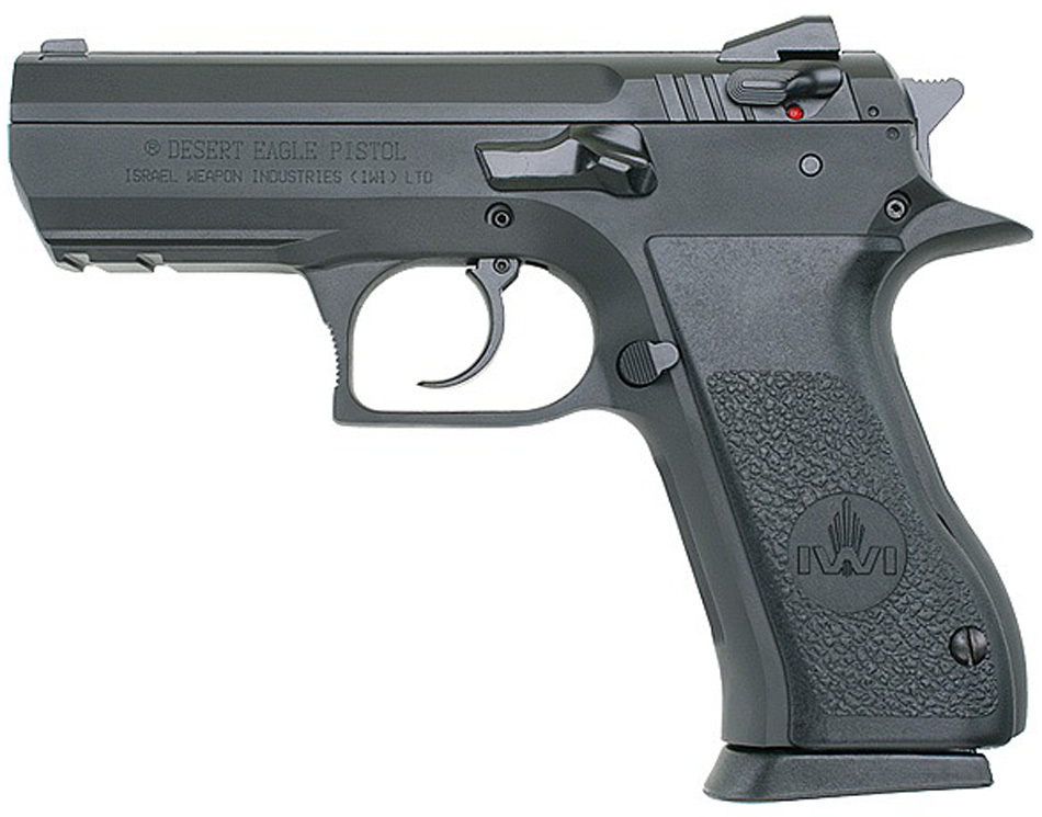             .45Caliber (11.5mm)
Israel Military Industries; HIGH-POWERED .45Caliber 'BabyEagle'; Semi-Automatic Pistol; 4 inch_Barrel. India should definitely acquire a license to manufacture in large quantities a .45Caliber semi-automatic PISTOL; of higher caliber than the 9MM
