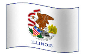 Flag of the 'State of Illinois'