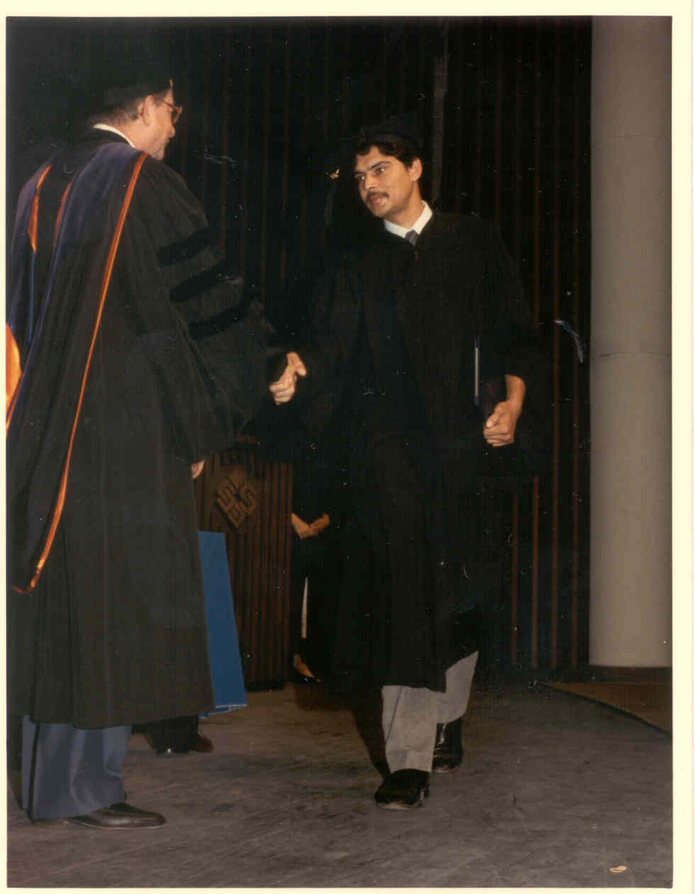  Myself at 29 yrs - during graduation ceremony in 1987, when I received my Ist Bachelors degree in Computer Science 
